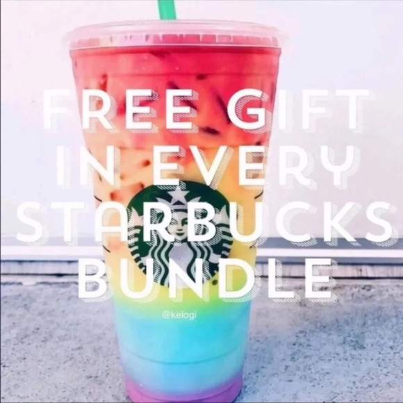 💎SOLD OUT💎Complete Set of 6 Starbucks 2021 Holiday Jeweled Tumblers - Picture 5 of 5